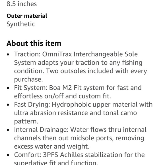 Korkers Women’s  Darkhorse Wading and Fishing Boots Black and Gray - Picture 7 of 13